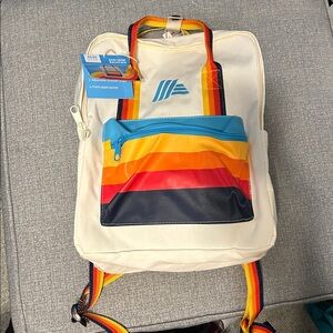 ALDI Gear Cream Backpack NEW